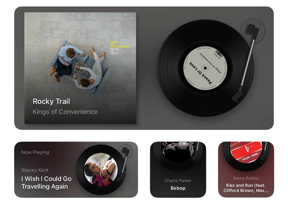 MDVinyl Widgets